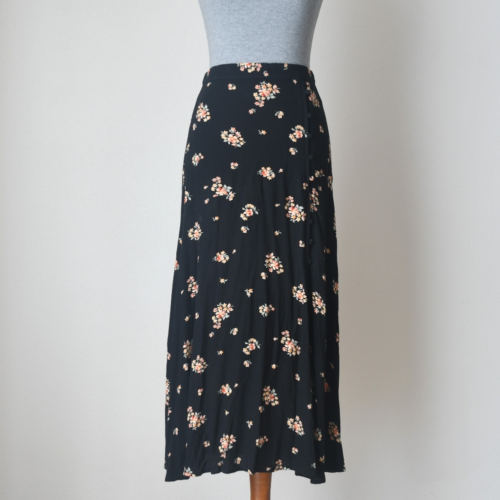 American Eagle Outfitters Floral Maxi Skirt
